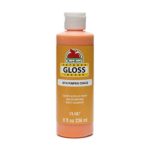 Apple Barrel Gloss Acrylic Paint in Assorted Colors (8 oz), 20748 Gloss Pumpkin Orange