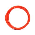 SNS Pneumatic Od 1/4″ 10 Meters Orange Color PU Pneumatic Air Tubing Pipe Hose for Air line or Fluid Transfer