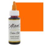 Global Sugar Art, Sunset Orange Premium Food Coloring Gel, 2 Ounces by Chef Alan