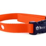 Extreme Dog Fence Dog Collar Replacement Strap – Bright Orange – Compatible with Nearly All Brands and Models of Underground Dog Fences