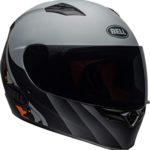 Bell Qualifier Full-Face Motorcycle Helmet (Integrity Matte Grey/Orange Camo, Medium)
