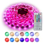 RaThun Led Strip Lights 32.8ft (Continuous 10 Meters/roll?with 44 Keys IR Remote and 12V Power Supply,300 LEDs SMD 5050 RGB Light,Color Changing Lights for Home Lighting Decorative-UL Listed