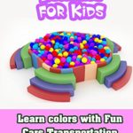 Learn colors with Fun Cars Transportation on Truck and Balls