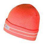 Evridwear Winter 3M Thinsulate Thermal Watch Cap Hat, Fleece Lined Beanie for Running, Skiing, Motorcycle & Bikes for Men and Women (Hivis Orange)
