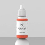 Charme Princesse Micro Pigment 15ml Orange Red Color Cosmetic Tattoo Ink Makeup Supplies for Eyebrow Shading Lip Eyeliner PI503-15-017