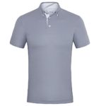 EAGEGOF Men’s Shirts Short Sleeve Tech Performance Golf Polo Dri-Fit Shirt Standard Fit