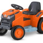 NB Realistic,Fun,Exciting,Safe to Ride Mow & Go Lawn Mower, 6-Volt Ride-On Toy for Kids,Ages 18 – 30 Months,Orange,Wonderful Gift Idea