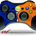 XBOX 360 Wireless Controller Decal Style Skin – Ripped Colors Blue Orange (CONTROLLER NOT INCLUDED)