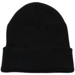 Top Level Beanie Men Women – Unisex Cuffed Plain Skull Knit Hat Cap