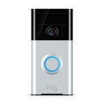 Ring Video Doorbell with HD Video, Motion Activated Alerts, Easy Installation – Satin Nickel