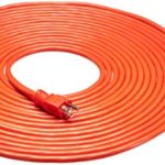 AmazonBasics 12/3 Outdoor Extension Cord with 3 Outlets, Orange, 50 Foot