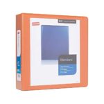 Staples 82642 Standard 2-Inch 3-Ring View Binder Orange (26446-Cc)