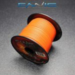 16 GAUGE WIRE BY ENNIS ELECTRONICS 100 FT ORANGE SPOOL PRIMARY AWG COPPER CLAD