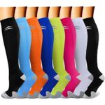 CHARMKING Compression Socks 15-20 mmHg is BEST Graduated Athletic & Medical for Men & Women Running, Travel, Nurses, Pregnant – Boost Performance Blood Circulation & Recovery(Large/X-Large,Assorted16)