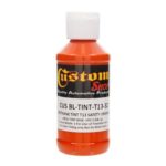 Custom Coat 3 Ounce (Safety Orange Color) Urethane Tint Concentrate for Tinting Truck Bed Liner Coatings – Proportioned for Use in Most Tintable Sprayable and Rollable Liner Brands