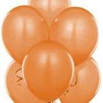JARTY PARTY 12″ ORANGE COLOR Wedding, Engagement, Bridal / Baby Shower Balloons Birthday Party Decoration Latex Balloons USA Seller Brand