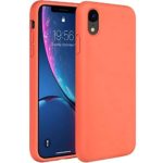 Miracase Liquid Silicon Case Compatible with iPhone 6.1, Gel Rubber Full Body Protection Shockproof Cover Case Drop Protection for Apple iPhone 6.1 (Coral)
