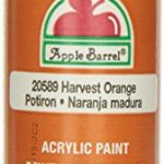 Apple Barrel Acrylic Paint in Assorted Colors (2 oz), JA20598, Harvest Orange