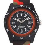 Nautica Men’s Quartz Resin Silicone Watch