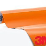 3M 1080 Gloss Bright Orange Air-Release Vinyl Wrap Roll (1/2ft x 5ft)