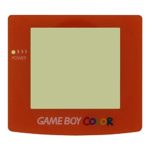 Protective Screen Glass Panel Lens for Nintendo Gameboy Color GBC Change Part (Orange)