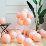 Pastel Balloons 100PCS 10 Inch Pastel Orange Color Balloons, Arch Kits Assorted Macaron Candy Colored Latex Party Balloons for Wedding Birthday Baby Shower Party Decor Supplies Arch Balloon Tower Balloon Garland (Orange)