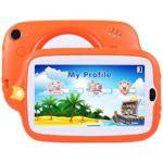 SHENGMASI Kids Education Tablet PC, 7.0 inch, 512MB+8GB, Android 4.4 Allwinner A33 Quad Core, WiFi/Bluetooth(Orange) (Color : Orange)