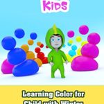 Learning Color for Child with Winter Colored Snow Balls