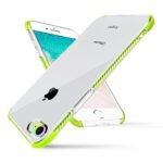 iPhone 8 Plus Case, iPhone 7 Plus Case, Hybrid Drop Protection Flexible TPU Back Soft TPE Inlayer Shockproof iPhone Cover with Air Cushion Bumper for Apple iPhone 7 Plus / 8 Plus Green