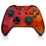 Controller Gear Blood Orange Poly Xbox One Controller Skin – Officially Licensed by Xbox