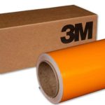3M 1080 G54 Gloss Bright Orange 5ft x 1ft (5 Sq/ft) Car Wrap Vinyl Film