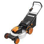 WORX WG720 Electric Lawn Mower, 19″, Orange