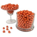 Color It Candy Shimmer Orange Sixlets 2 Lb Bag – Perfect For Table Centerpieces, Weddings, Birthdays, Candy Buffets, & Party Favors.