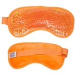 Ariel EDGE Plush Hot/Cold Eye Mask (Pastel Orange) 8 Colors Available