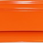 Calypso Basics Rectangular and Tidbit Serving Tray Set, Orange