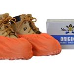 ShuBee Original Shoe Covers, Orange (50 Pair)