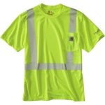 Carhartt Men’s Big & Tall High Visibility Force Short Sleeve Class 2 Tee