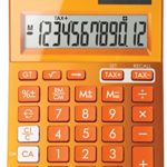 Canon LS-123K Desktop Basic Calculator, Metallic Orange