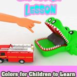 Colors for Children to Learn with Street Vehicles