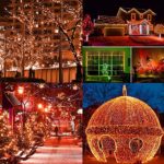 Joomer Orange Halloween Lights, 66Ft 200LED Halloween String Lights with 8 Modes, Timer Function, Connectable, Low Voltage Plug-in LED String Lights for Halloween Decorations