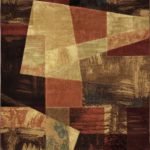 Home Dynamix Catalina Bismark Contemporary Geometric Area Rug 5’3″x7’2″ Geometric Brown Beige Orange