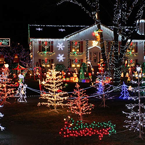 DEWENWILS Christmas String Lights with 100 Count LEDs, 33FT Length ...