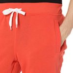 Southpole Men Active Basic Jogger Fleece Pants, Orange, XXL