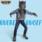 Spooktacular Creations Werewolf Costume Blue (M 8-10)