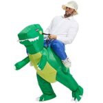 TOLOCO Inflatable Costume Adult, Inflatable Halloween Costumes for Men, Inflatable Dinosaur Costume for Adults, Blow up Costumes for Adults, T REX Costume