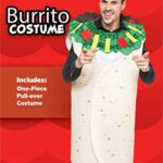 Spooktacular Creations Men Burrito Costume Adult Deluxe Set for Halloween Dress Up Party (Standrad)
