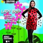 Adult Women costume for cosplaying Ladybug (Standard)