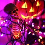 Toodour Orange Purple Halloween Lights, 213ft 600 LED Plug in Halloween String Lights with 8 Modes and Timer, Outdoor Halloween Lights for Home, Garden, Party, Halloween Decorations