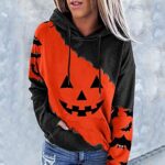 Halloween Costumes for Women,Hoodies for Women,Fall Fashion 2022 Casual Long Sleeve Western Shirts Plus Size Oversized Sweatshirt Cute Vintage Drawstring Outdoor Jumper Pullover(B Yellow,XX-Large)
