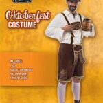 Spooktacular Creations Men’s German Bavarian Oktoberfest Costume Set for Halloween Dress Up Party and Beer Festival (X-Large)